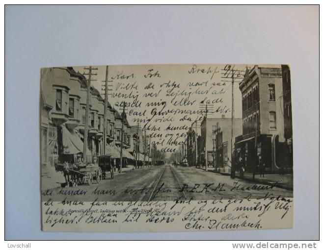 Rockford. - Seventh Street,looking North. (10 - 12 - 1906) - Rockford