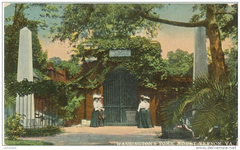 USA – United States – Washington's Tomb, Mount Vernon, VA, Early 1900s Unused Postcard [P5814] - Altri & Non Classificati
