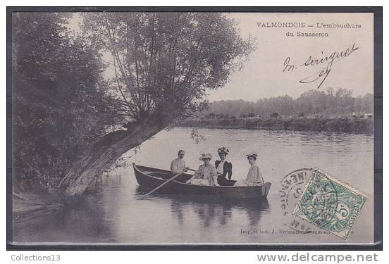 VAL D'OISE - Valmondois - L'embouchure Du Sausseron - Valmondois