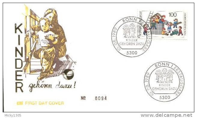 Germany - Mi-Nr 1435 FDC (g090)- - 1981-1990