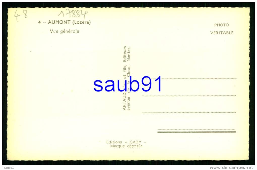 Aumont -   Vue  Générale  -  Réf :  17884 - Aumont Aubrac