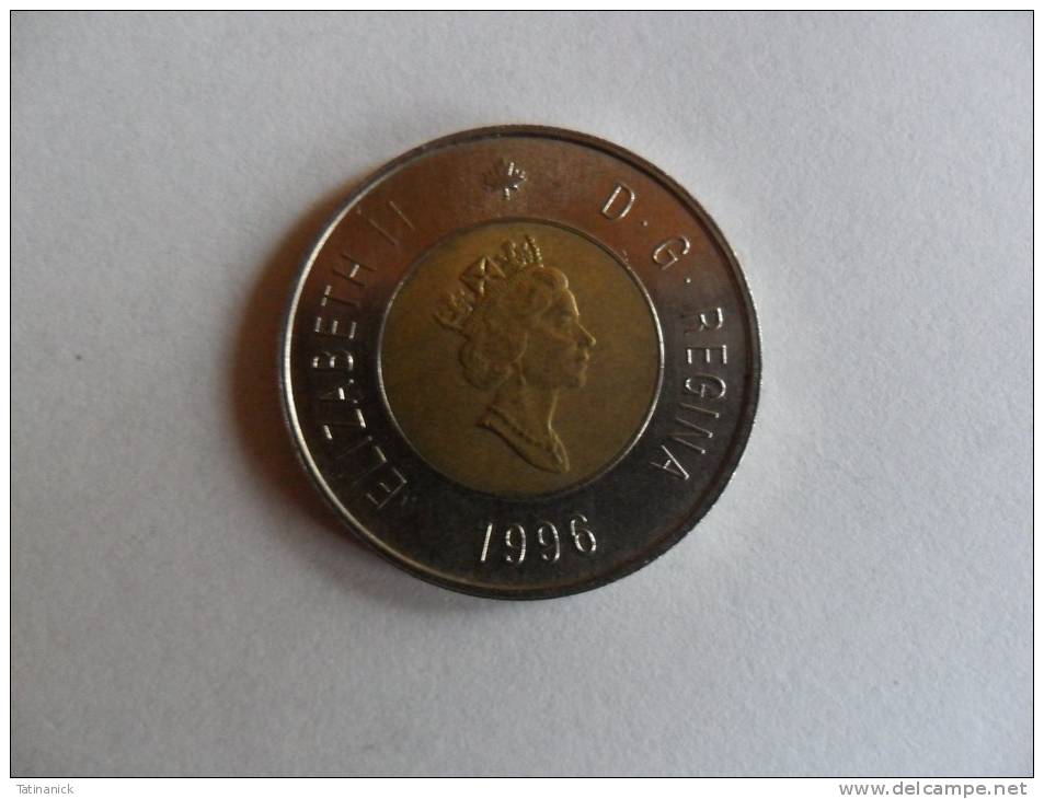 Canada:2 Dollars 1996 - Canada