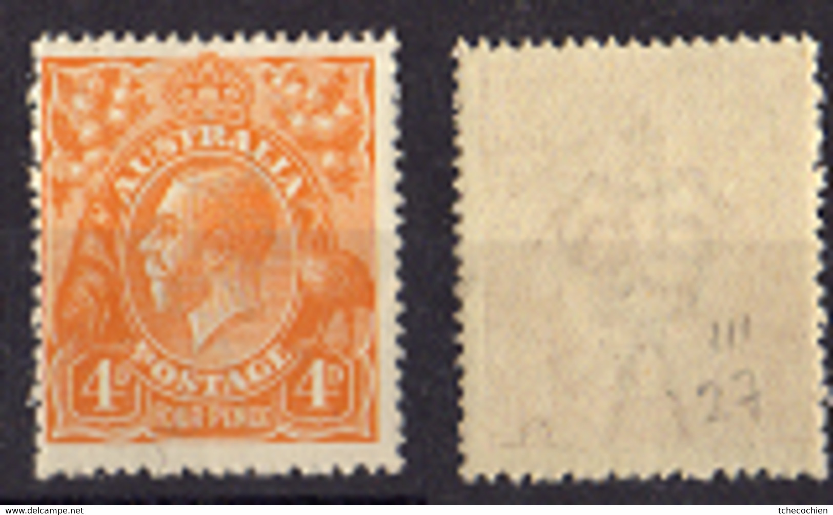 Australie - 1914-23 - Y&T N° 27, Neuf Avec Trace De Charnière - Mint Stamps