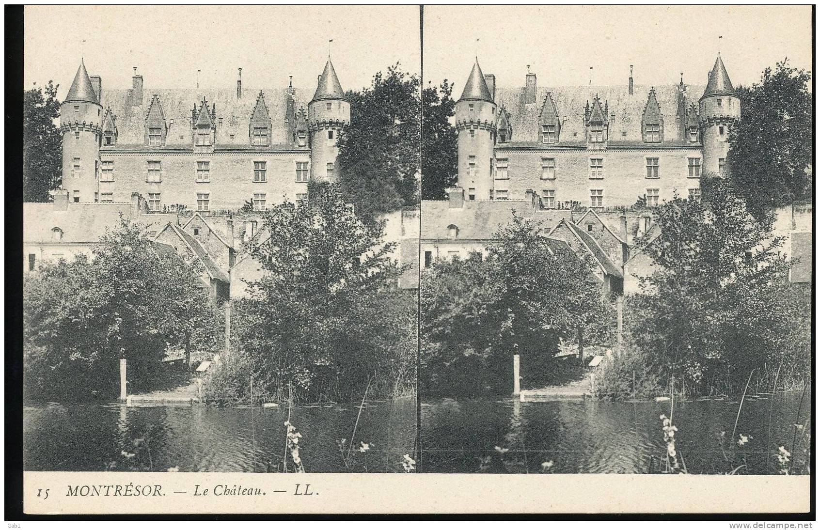 Les Bords De La Loire --- Montresor --- Le Chateau - Estereoscópicas