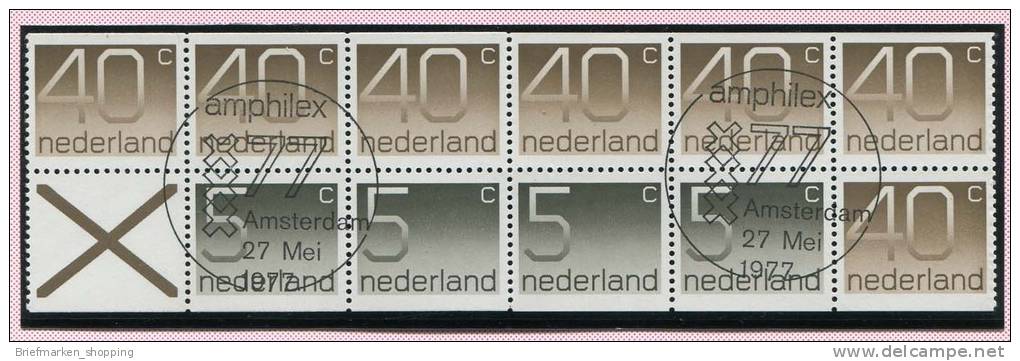 Niederlande - Nederland - Pays-Bas - Netherlands - Michel HBlatt 24 - Oo Oblit. Used - Carnets Et Roulettes