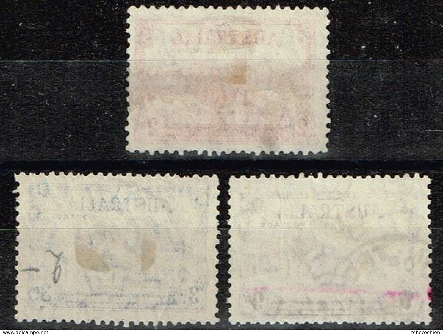 Australie - 1934 - Y&T N° 97 à 99, Oblitérés - Mint Stamps