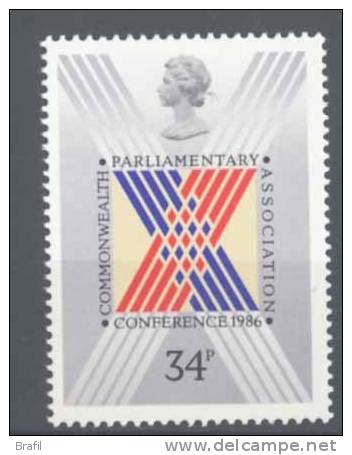 1986 Gran Bretagna, Conferenza Commonwealth , Serie Completa Nuova (**) - Ongebruikt