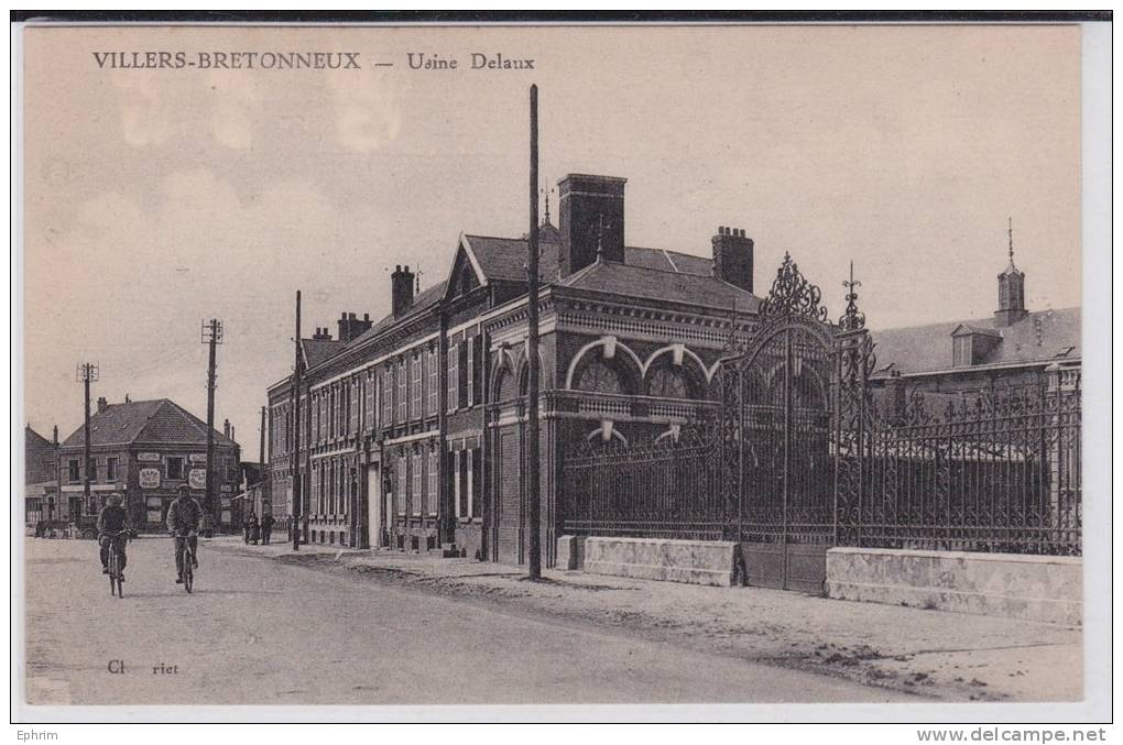 VILLERS-BRETONNEUX - Usine Delaux - Villers Bretonneux