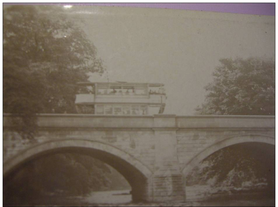 BINGLEY - Cottingley Bridge & Double Decker  Bus  N 390-  1920   (see Zoom ) - Autres & Non Classés