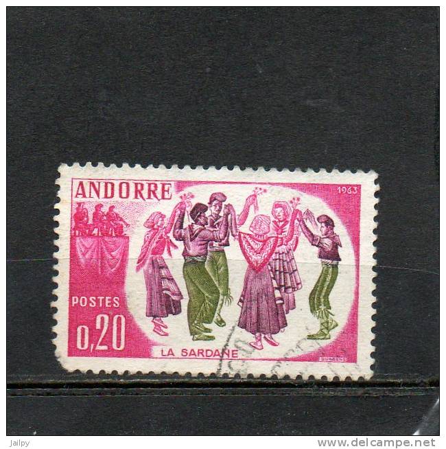 ANDORRE 0,20   Année 1963   Y&T: 166 - Oblitérés