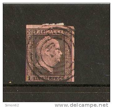 ALLEMAGNE Royaume De Prusse 1850 /56   N°3  Avec Charniere Dans L Etat - Used