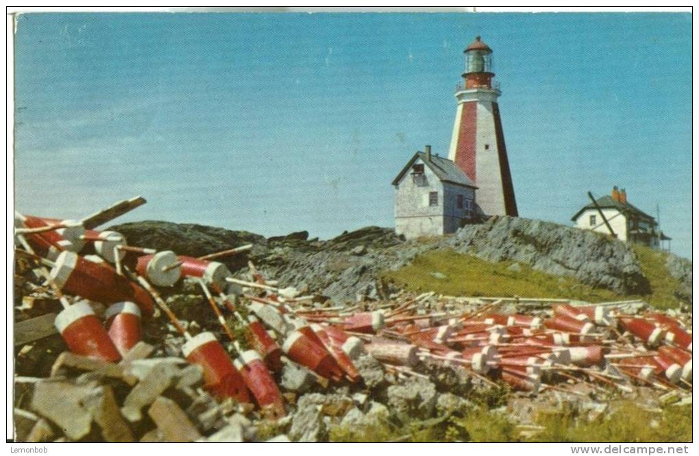 Canada – Yarmouth Lighthouse, Nova Scotia, 1959 Used Postcard [P5824] - Andere & Zonder Classificatie