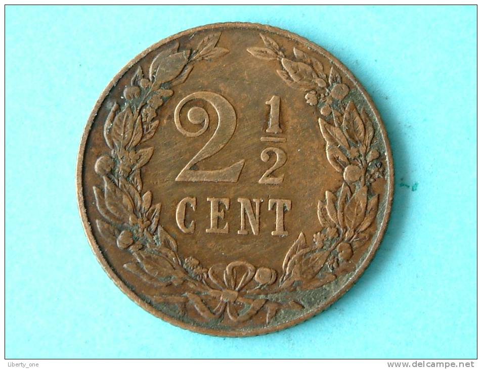 1905 - 2 1/2 CENT / KM 134 ( For Grade, Please See Photo ) !! - 2.5 Centavos