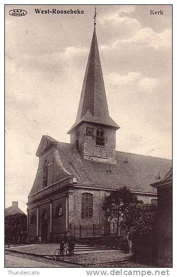 WESTROZEBEKE STADEN WEST ROOSEBEKE KERK EGLISE UITG H DEDIER WEST ROOSEBEKE - Staden