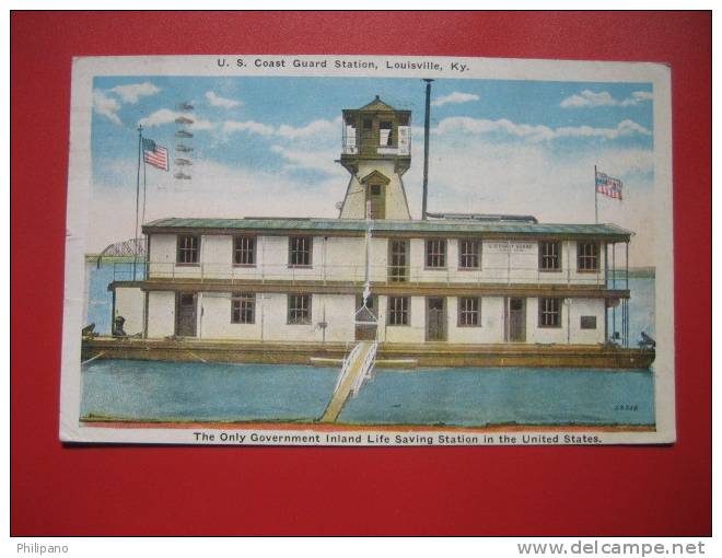 - Kentucky > Louisville --Us Coast Guard Station      1932 Cancel===  === Ref 261 - Louisville
