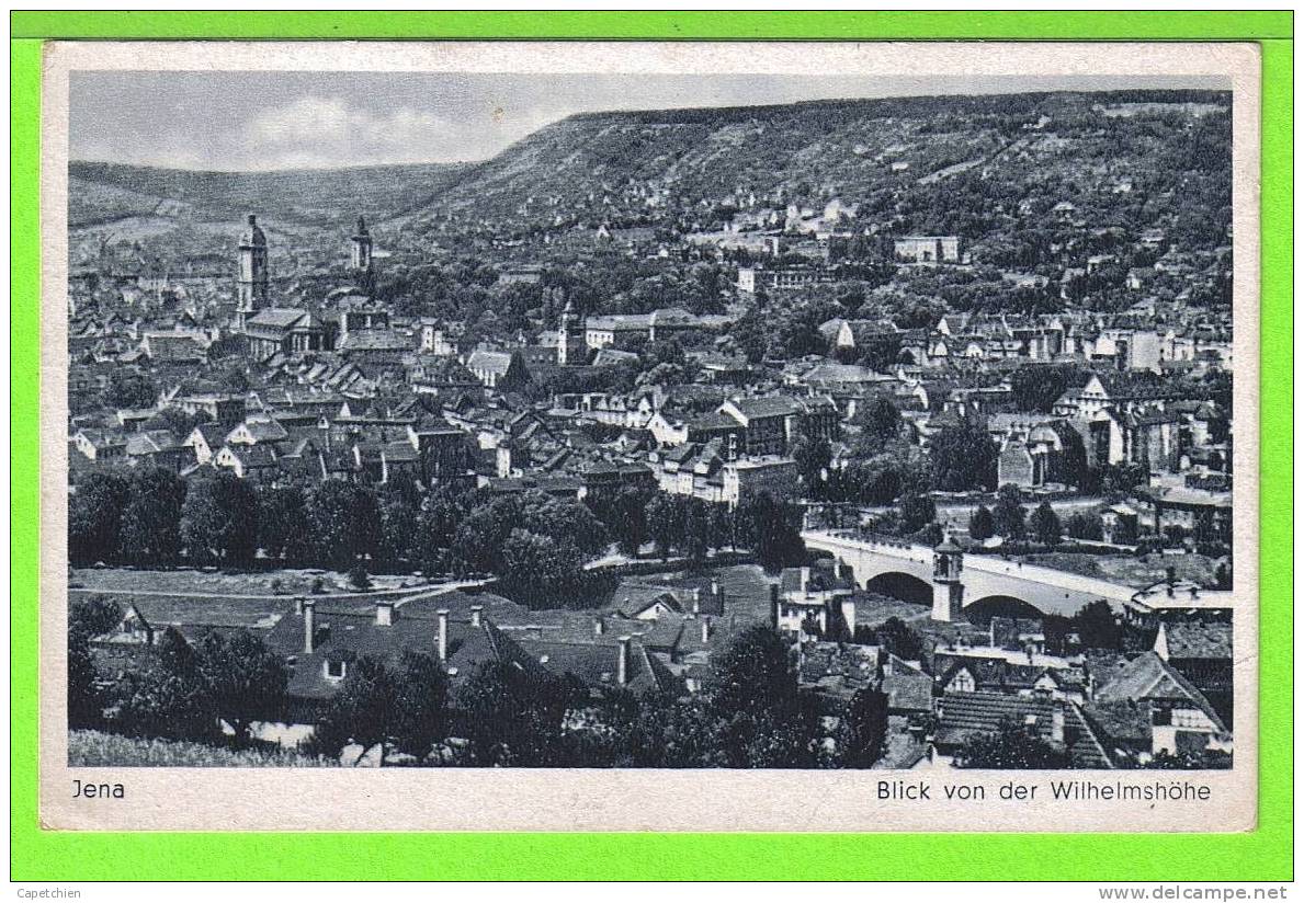 JENA / IENA / BLICK VON DER WILHELMSHÖHE  / Carte Vierge - Jena