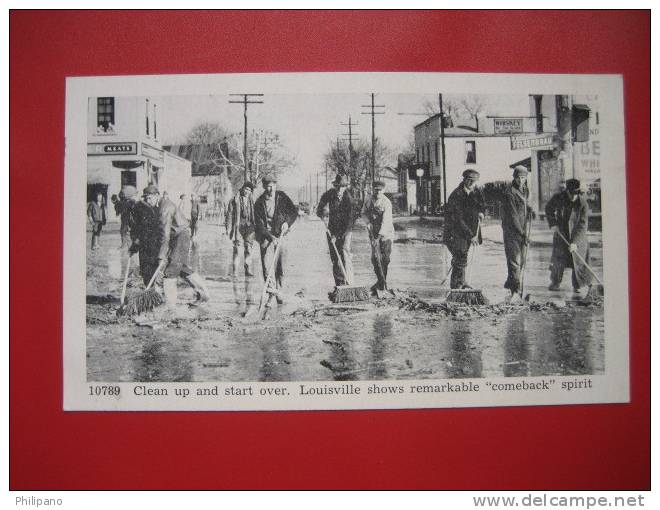 - Kentucky > Louisville --1937 Flood- --Clean Up & Start Over === Ref 262 - Louisville