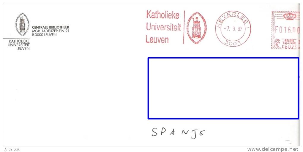 Belgica, Franqueo Mecanico Universidad Católica Leuven - Sonstige & Ohne Zuordnung