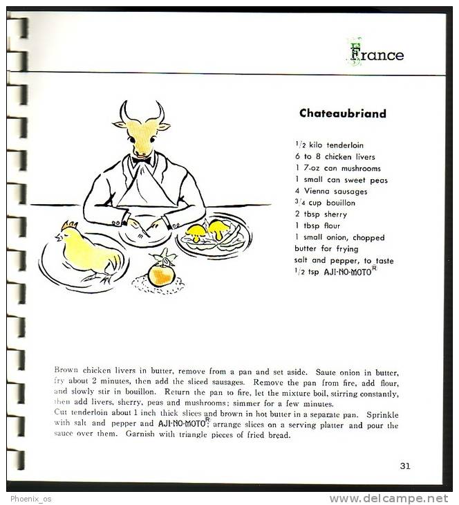 COOKING - Around The World In 80 Dishes, Year 1961 - Sonstige & Ohne Zuordnung