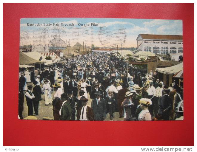 - Kentucky > Louisville -    Kentucky State Fair Grounds   1919     Cancel  === Ref 262 - Louisville