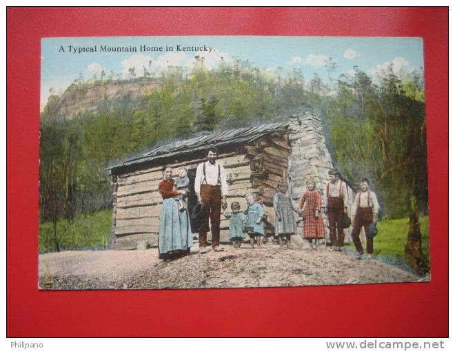 Kentucky > A Typical Mountain Home In Kentucky   1926 Cancel === Ref 263 - Autres & Non Classés