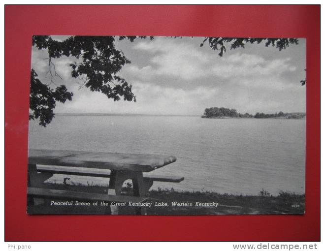 Kentucky  Peaceful Scene Of  The Great Kentucky Lake            === Ref 263 - Autres & Non Classés