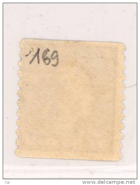 USA  -  1908  :  Yv  169 L  (o)   Dentelé 10 Verticalement           ,    N2 - Gebraucht