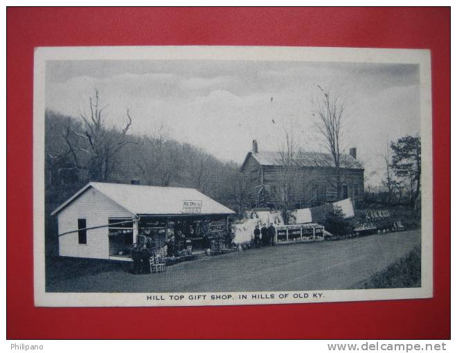 Hill Top Gift Shop In Hill Of Old KY- 1941 Cancel  Canmer-star Route  === Ref 263 - Autres & Non Classés