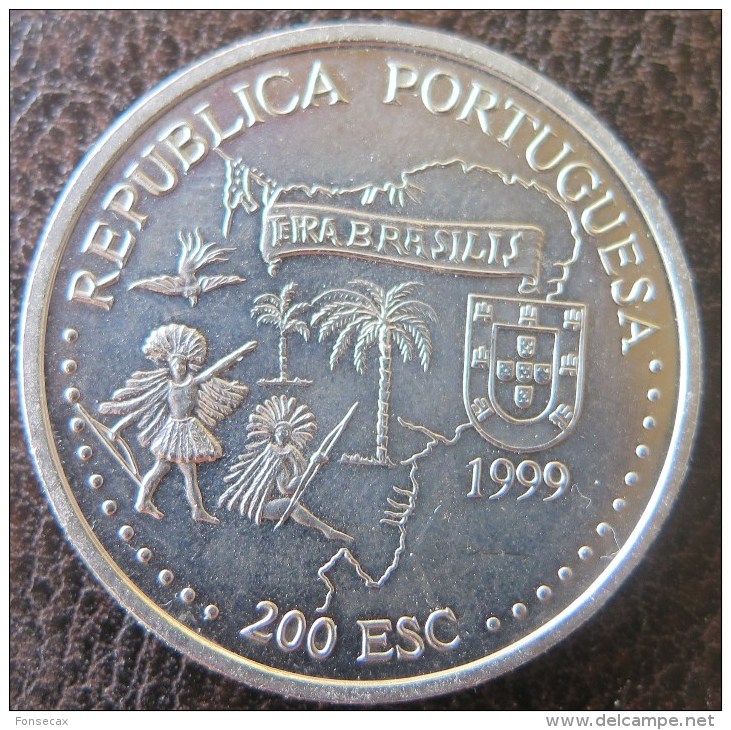 VF MOEDA DE PORTUGAL 200$00  BRASIL 1999 - Portugal