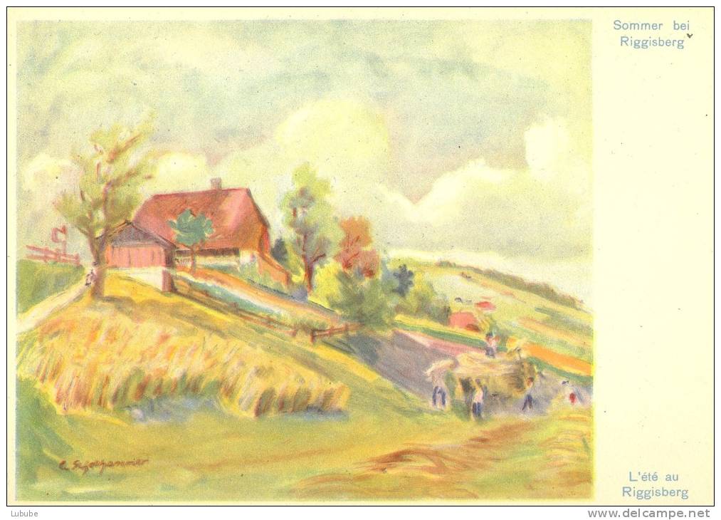 C. Schellhammer - Sommer Bei Riggisberg       Ca. 1940 - Riggisberg 