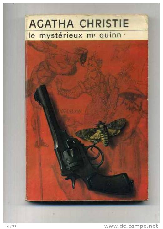 - LE MYSTERIEUX Mr QUINN . PAR AGATHA CHRISTIE  . CLUB DES MASQUES 1974 - Club Des Masques