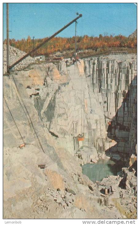 USA – United States – Rock Of Ages Granite Quarry, Barre, Vermont, Unused Postcard [P5913] - Barre