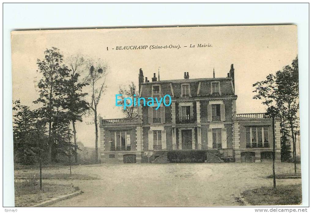 B - 95 - BEAUCHAMP - Le Mairie - Beauchamp