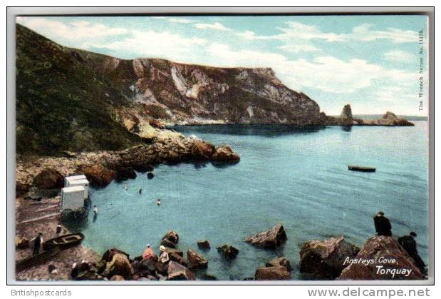Devon - Torquay, Anstey's Cove - Postcard - Torquay