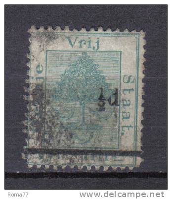 AP891 - ORANGE 1896 , Yvert N. 21 Usato . - Oranje-Freistaat (1868-1909)