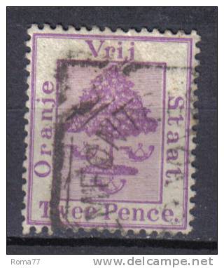 AP893 - ORANGE 1883 , Yvert N. 11 Usato . - Stato Libero Dell'Orange (1868-1909)