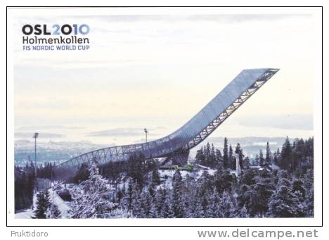 Norway Postal Stationery 2010 Oslo 2010 Holmenkollen FIS Nordic World Cup ** - Postwaardestukken