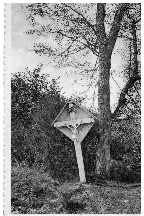 Maboge (Samrée).Croix Saint-Roch. - La-Roche-en-Ardenne