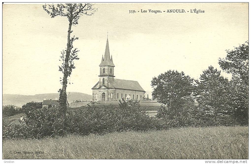 ANOULD - L'EGLISE N° 359 LES VOSGES - Anould