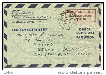 Bln214c/ Aerogram LF 2, Gebraucht - Postcards - Used