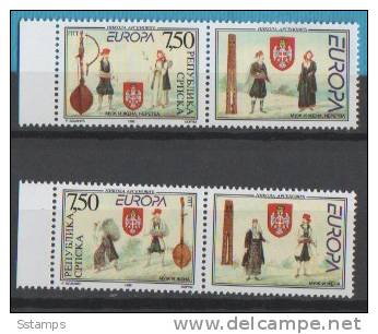 502  BOSNIA REPUBLIKA SRPSKA 1998 EURPA CEPT NEVER HINGED - 1998