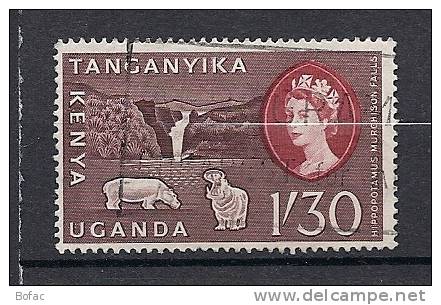 115   (OBL)   Y  &amp;  T     (la Reine élysabeth)     "KENYA &amp; OUGANDA" - Kenya, Uganda & Tanganyika