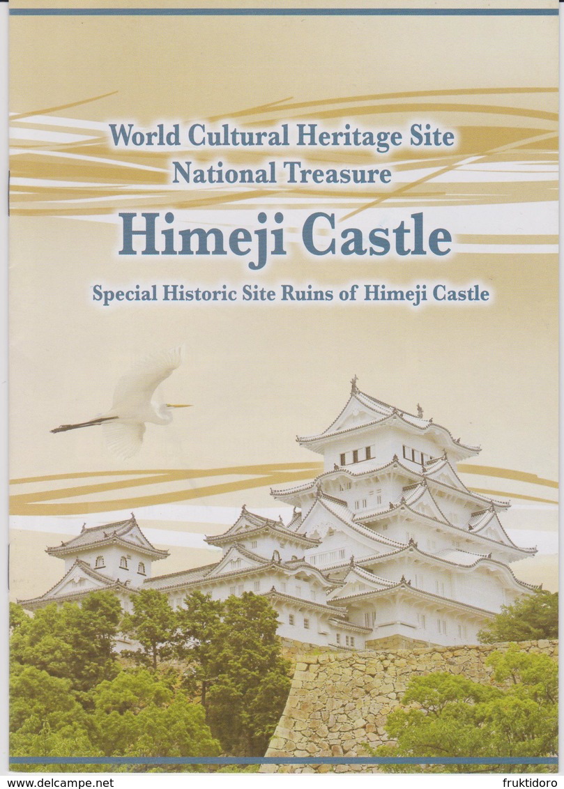Brochure World Cultural Heritage - Himeji Castle - Japan - Old Books