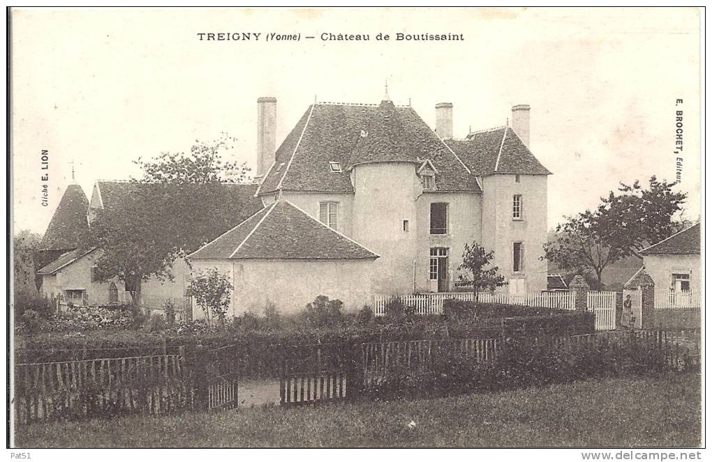 89 - Treigny : Château De Boutissaint - Treigny