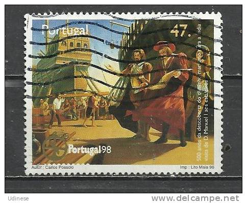 PORTUGAL 1998 - VASCO DE GAMA - USED OBLITERE GESTEMPELT - Used Stamps