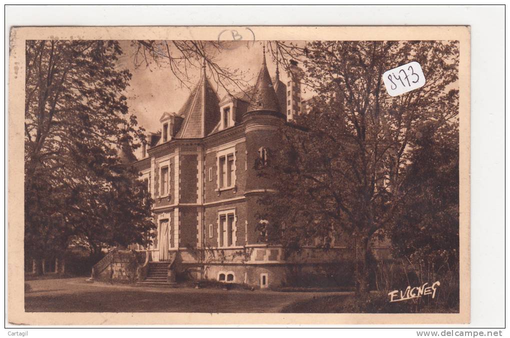 CPA -8473 -40  - Castets - Château De Beauregard-Envoi Gratuit - Castets