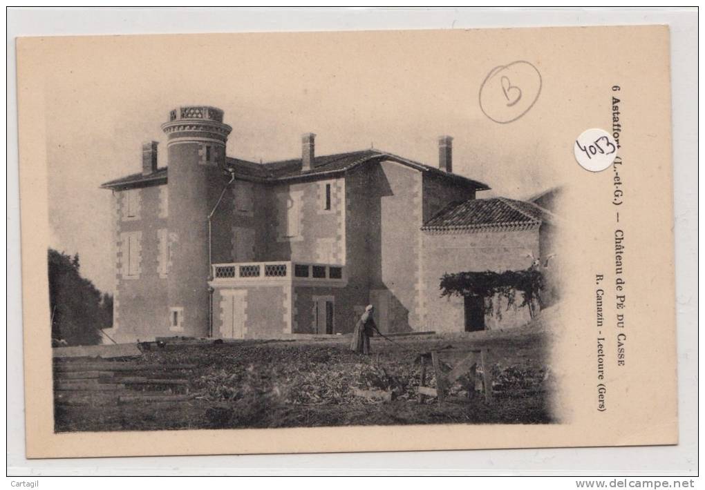 CPA -4053-47  - Astalfort - Château De Pé  Du Casse-Envoi Gratuit - Astaffort