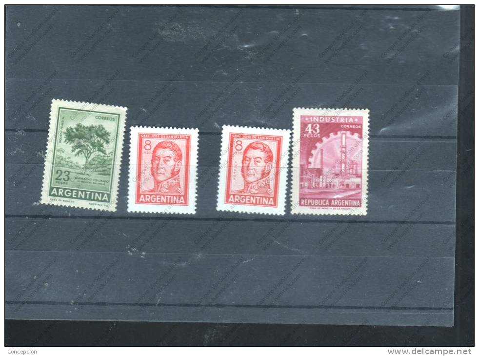 ARGENTINA Nº 705 AL 708 - Unused Stamps