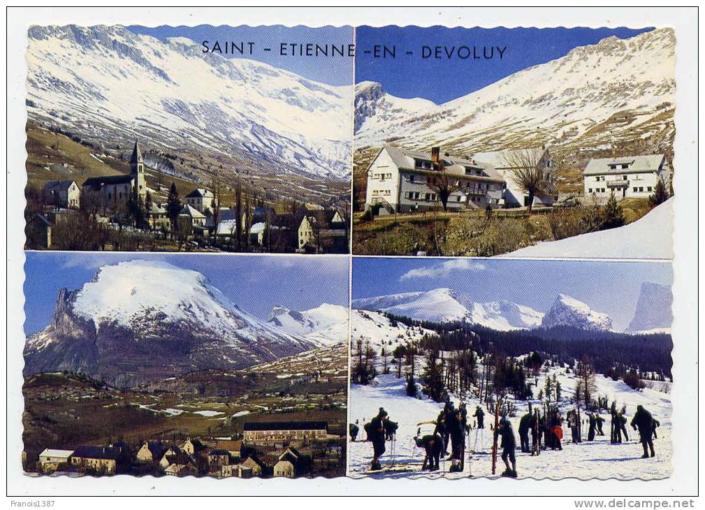 Ref 171 - SAINT-ETIENNE-en-DEVOLUY - CPSM Grand Format - Saint Etienne En Devoluy