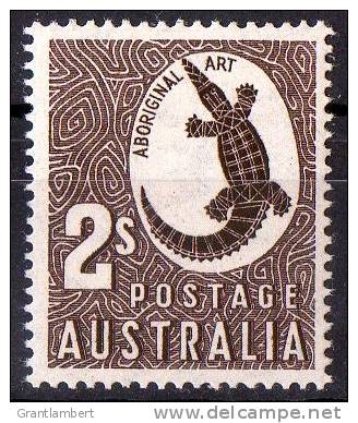 Australia 1947-1948 2s Crocodile - Aboriginal Art MH  SG 224 - Nuevos